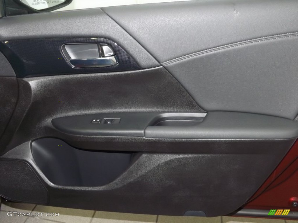 2014 Accord Sport Sedan - Basque Red Pearl II / Black photo #30