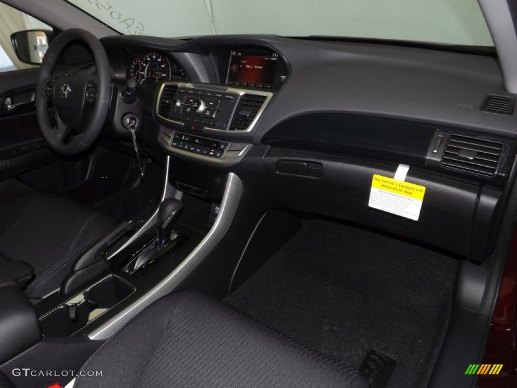 2014 Accord Sport Sedan - Basque Red Pearl II / Black photo #31