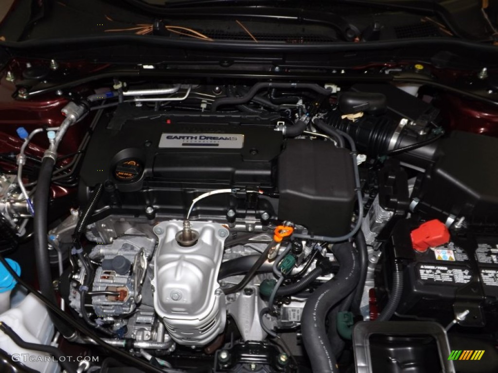 2014 Accord Sport Sedan - Basque Red Pearl II / Black photo #32
