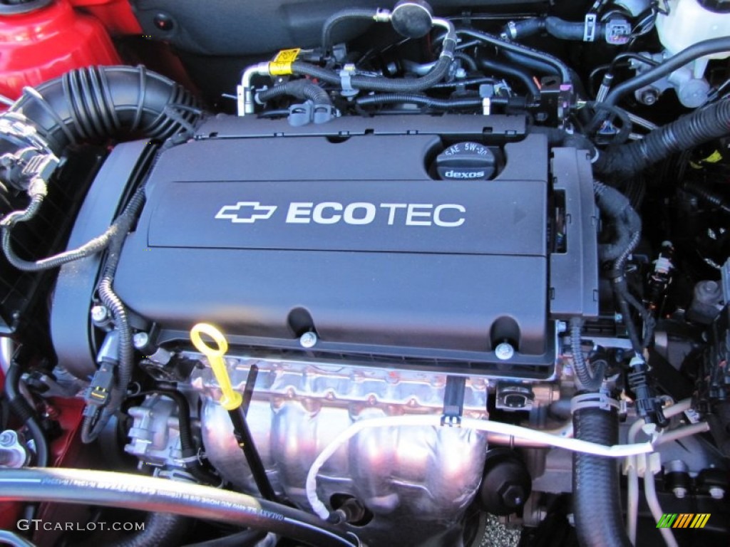 2014 Cruze LS - Red Hot / Jet Black/Medium Titanium photo #12