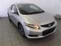 Alabaster Silver Metallic 2013 Honda Civic EX Coupe Exterior