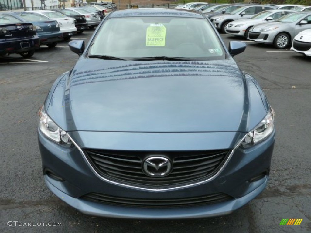 2014 MAZDA6 Sport - Blue Reflex Mica / Black photo #8