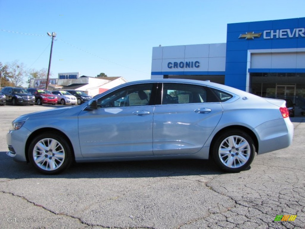 2014 Impala LS - Silver Topaz Metallic / Jet Black/Dark Titanium photo #4