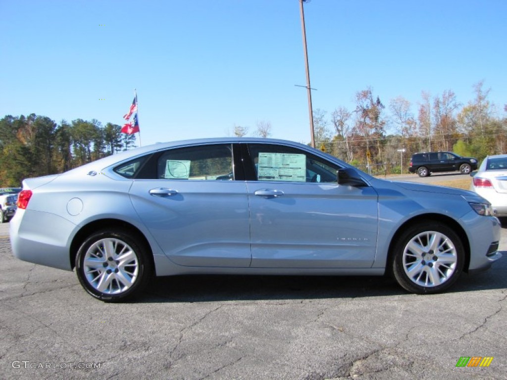 2014 Impala LS - Silver Topaz Metallic / Jet Black/Dark Titanium photo #7
