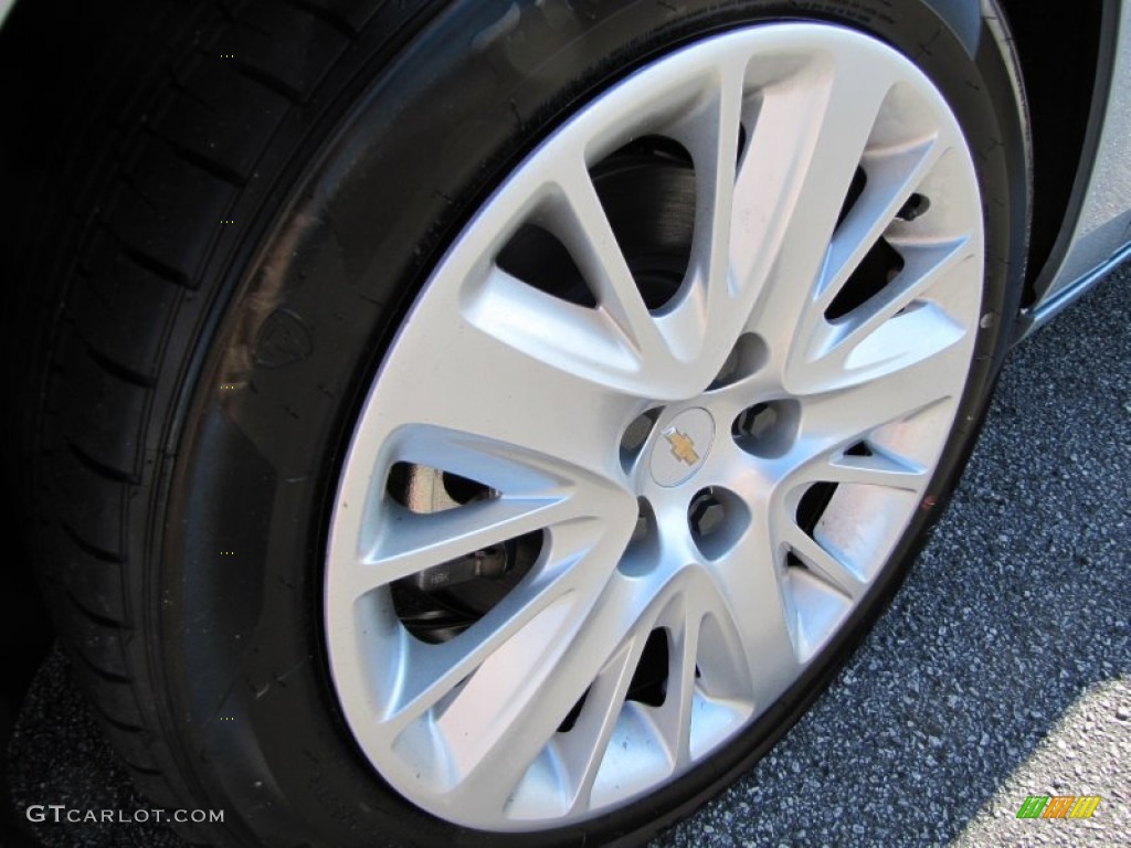 2014 Impala LS - Silver Topaz Metallic / Jet Black/Dark Titanium photo #8