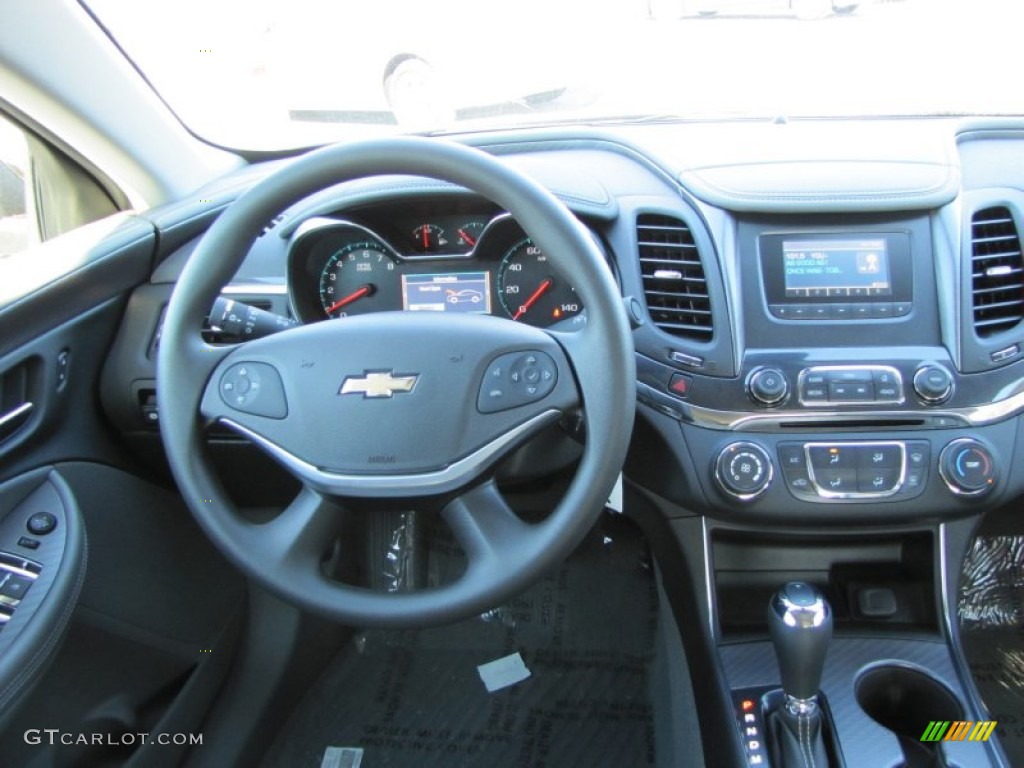 2014 Impala LS - Silver Topaz Metallic / Jet Black/Dark Titanium photo #11