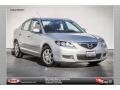 Sunlight Silver Metallic 2007 Mazda MAZDA3 i Sport Sedan