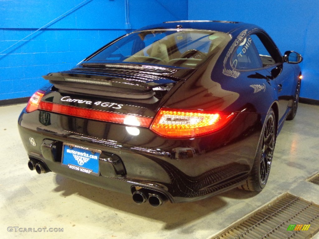 2012 911 Carrera 4 GTS Coupe - Black / Black photo #6