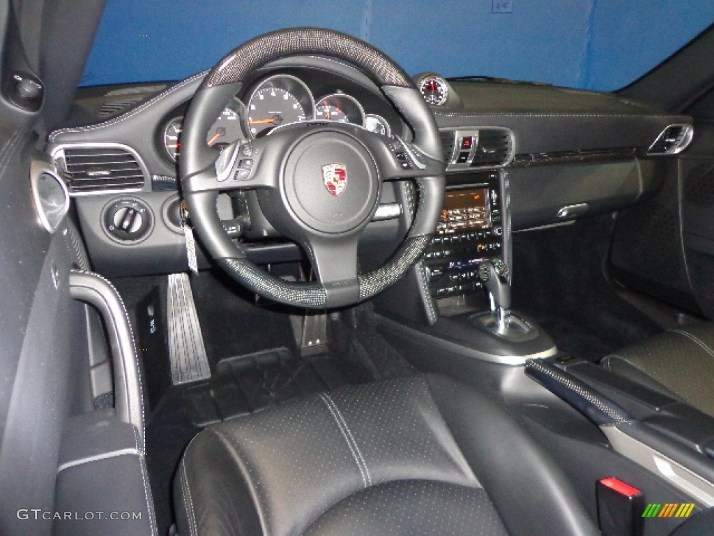 Black Interior 2012 Porsche 911 Carrera 4 GTS Coupe Photo #87851735
