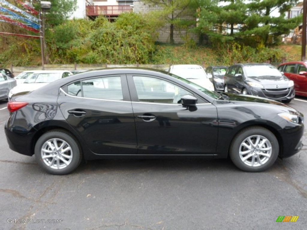 Jet Black Mica 2014 Mazda MAZDA3 i Touring 4 Door Exterior Photo #87852470