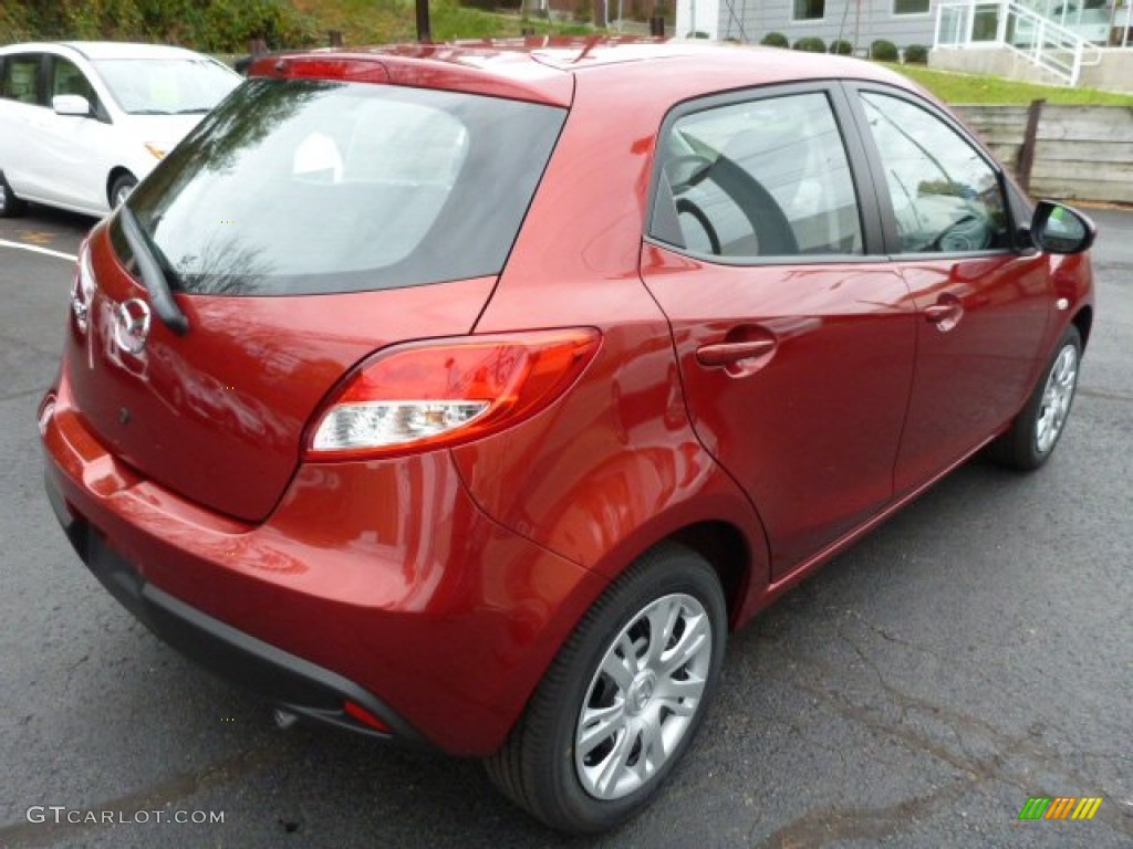 Zeal Red 2014 Mazda Mazda2 Sport Exterior Photo #87853316