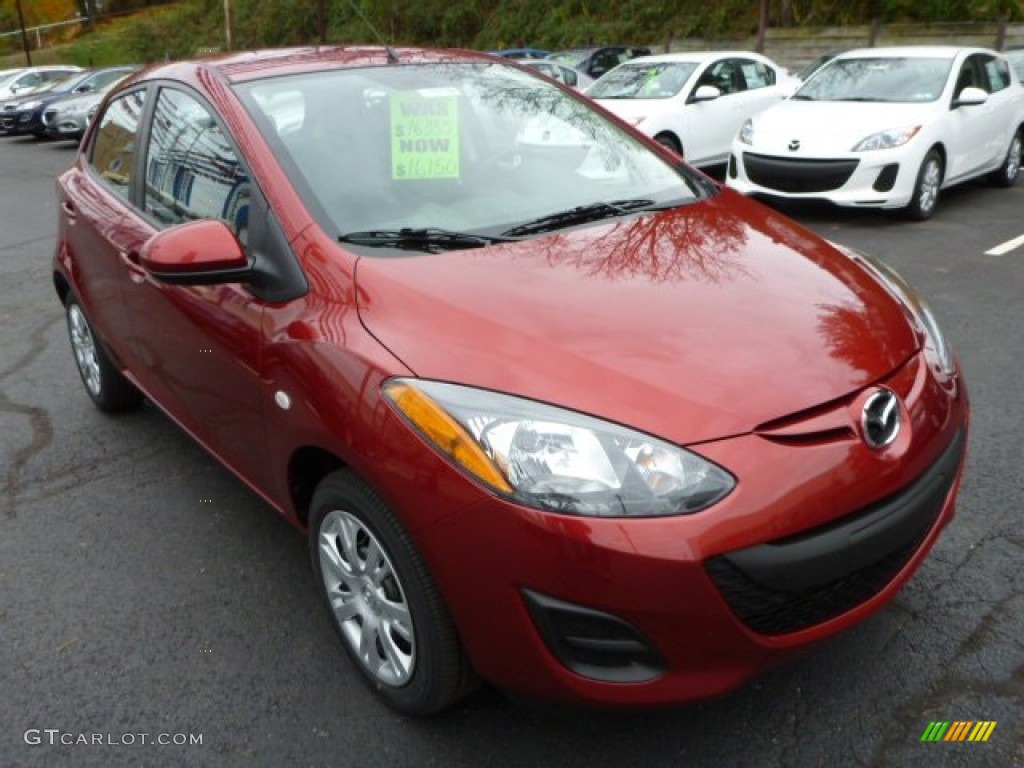 Zeal Red 2014 Mazda Mazda2 Sport Exterior Photo #87853364