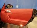 Carrera Red Natural Leather Door Panel Photo for 2012 Porsche 911 #87853829
