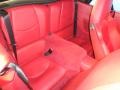 Carrera Red Natural Leather Rear Seat Photo for 2012 Porsche 911 #87854033