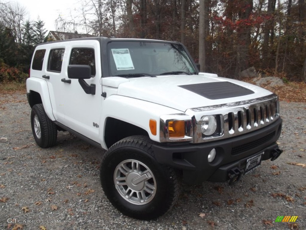 Birch White 2006 Hummer H3 Standard H3 Model Exterior Photo #87854930