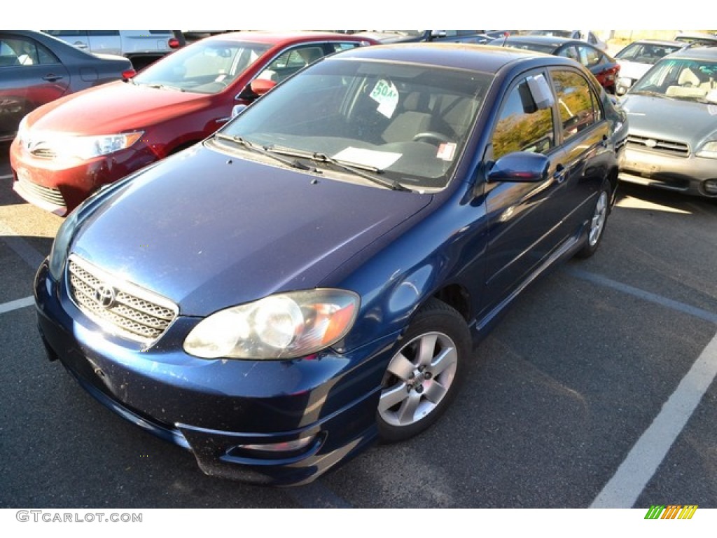 2006 Corolla S - Indigo Ink Pearl / Dark Charcoal photo #4