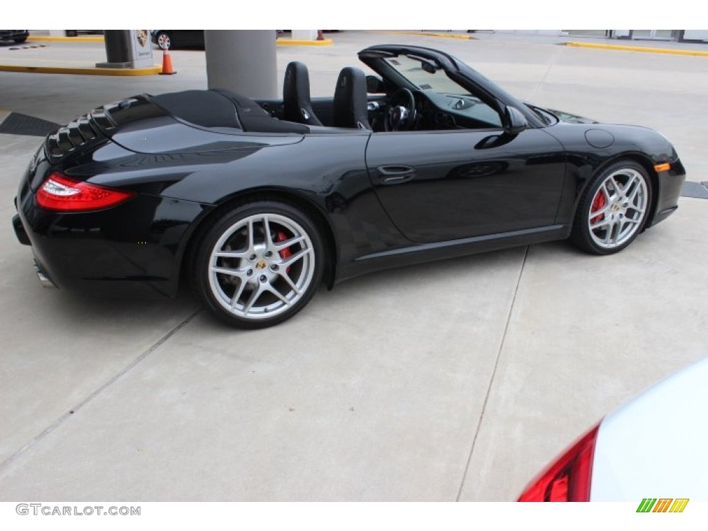 Black 2011 Porsche 911 Carrera S Cabriolet Exterior Photo #87855665