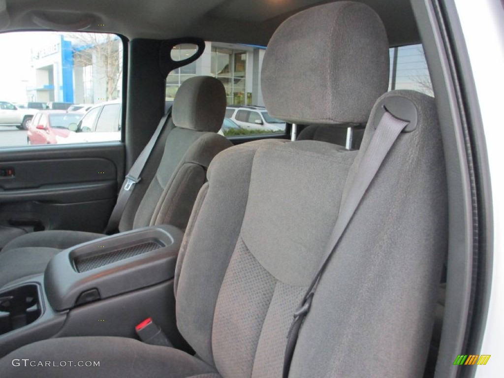 2005 Silverado 3500 LS Crew Cab 4x4 Dually - Summit White / Dark Charcoal photo #10