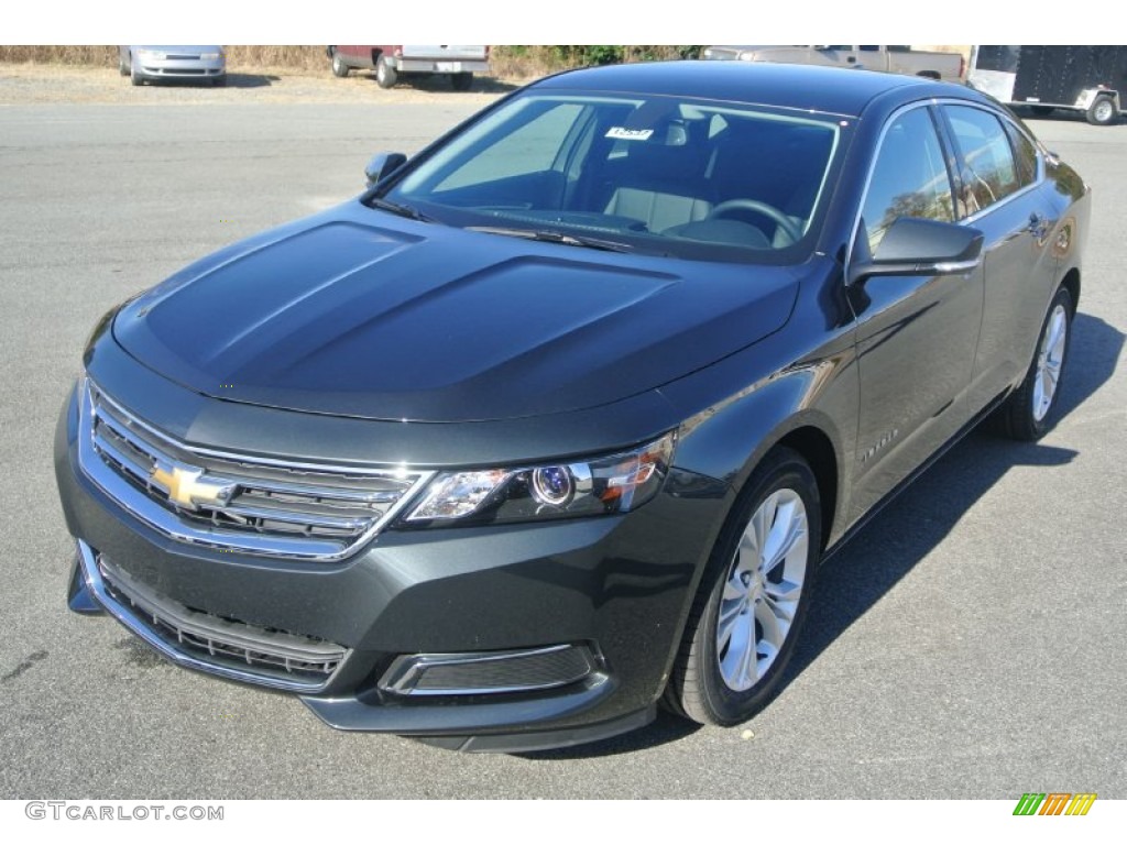 2014 Impala LT - Ashen Gray Metallic / Jet Black photo #2
