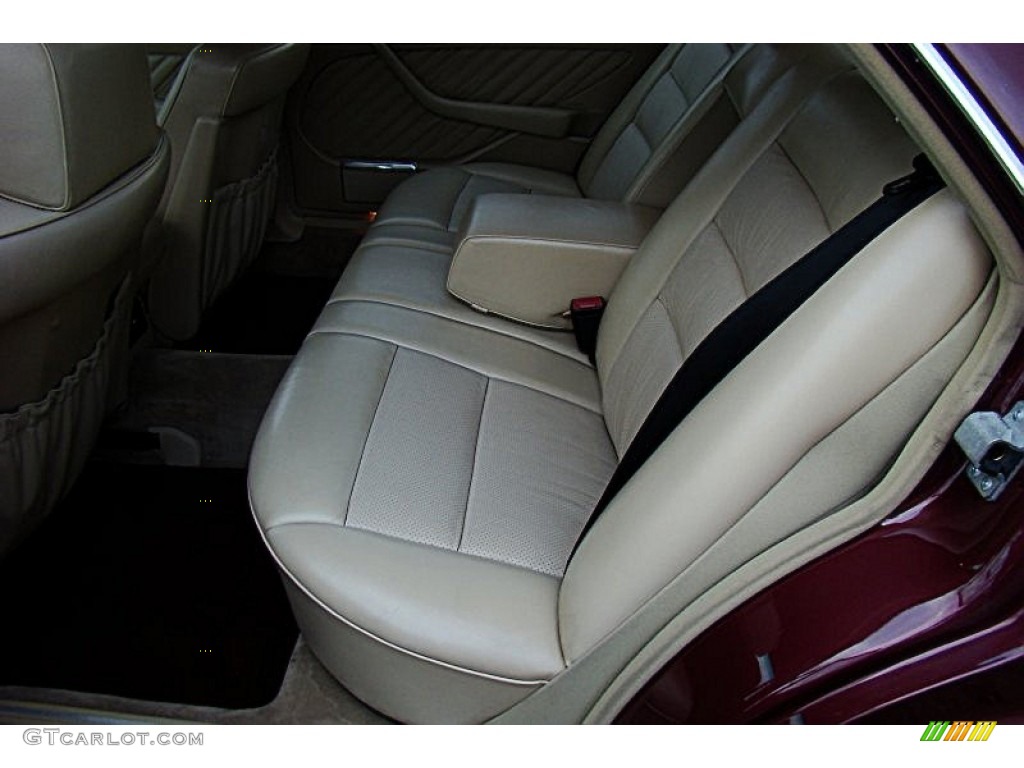 1989 S Class 560 SEL - Desert Red Metallic / Beige photo #22