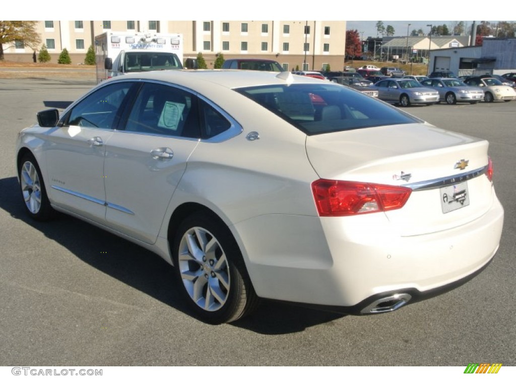 2014 Impala LTZ - White Diamond Tricoat / Jet Black photo #4