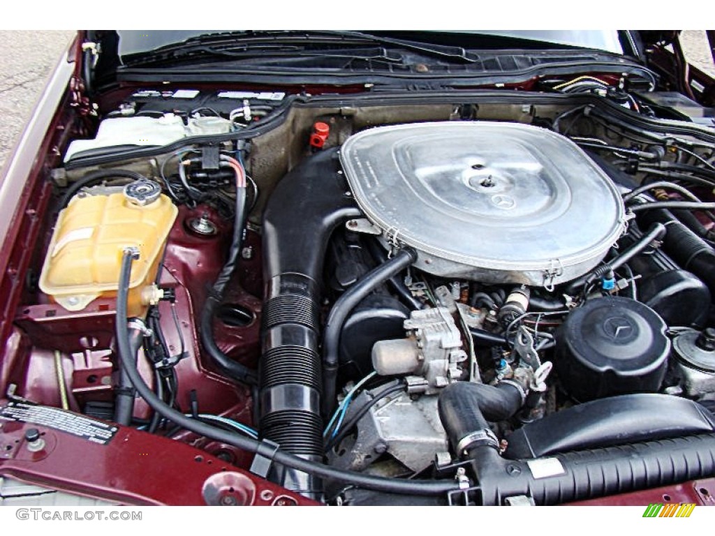 1989 S Class 560 SEL - Desert Red Metallic / Beige photo #34