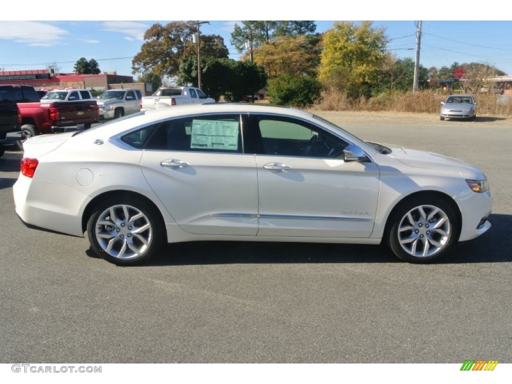 2014 Impala LTZ - White Diamond Tricoat / Jet Black photo #6