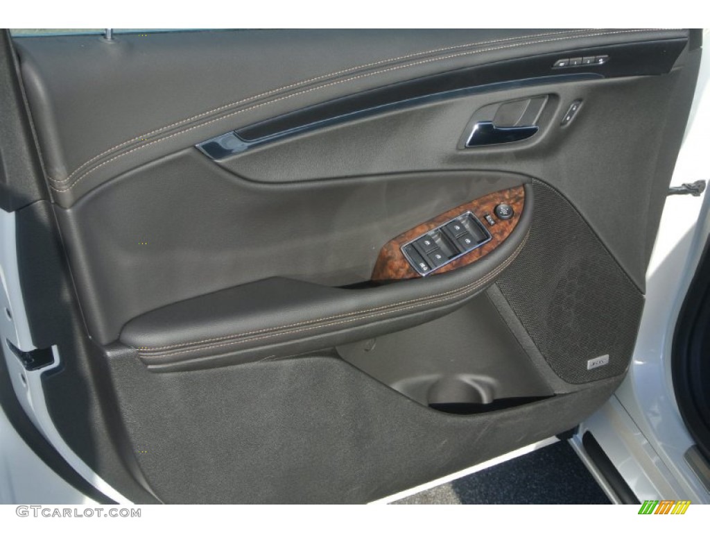 2014 Impala LTZ - White Diamond Tricoat / Jet Black photo #9