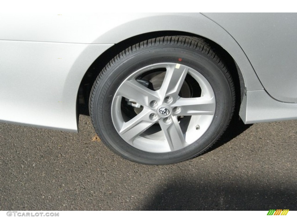 2014 Camry SE - Classic Silver Metallic / Black photo #9