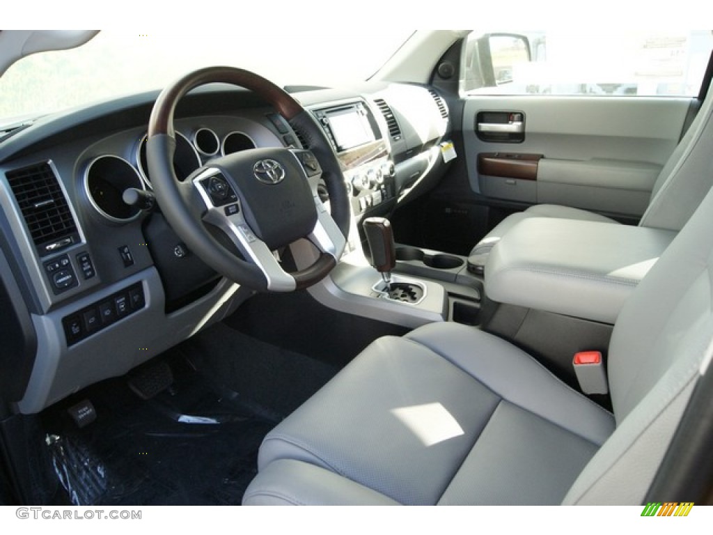 Graphite Interior 2014 Toyota Sequoia Platinum 4x4 Photo #87859151