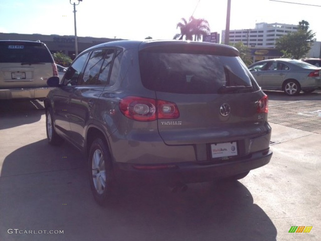 2011 Tiguan S - Alpine Gray Metallic / Clay Gray photo #3