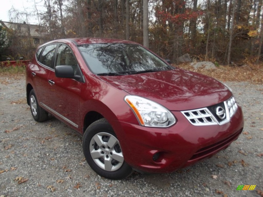 Cayenne Red 2011 Nissan Rogue S AWD Exterior Photo #87859835