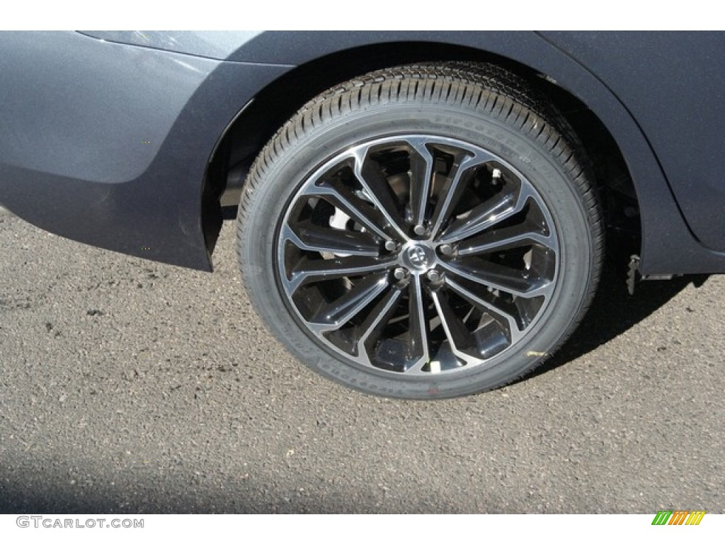 2014 Corolla S - Slate Metallic / Black photo #9