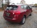 2011 Cayenne Red Nissan Rogue S AWD  photo #3