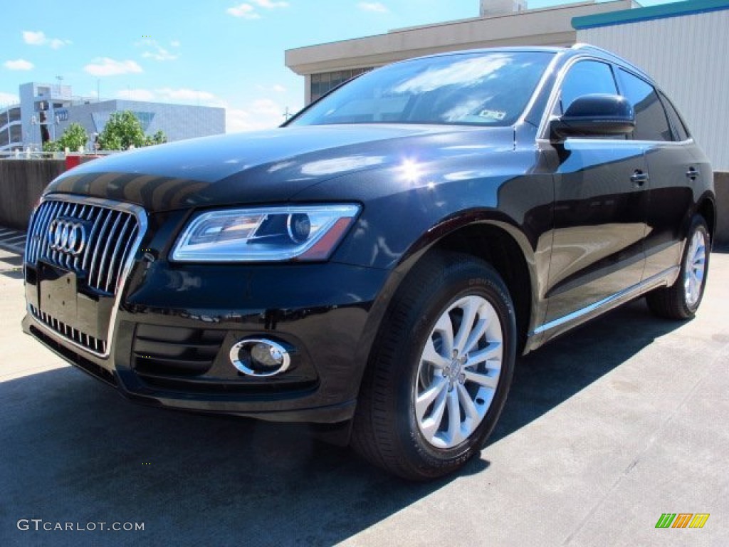 2014 Q5 2.0 TFSI quattro - Phantom Black Pearl / Black photo #5