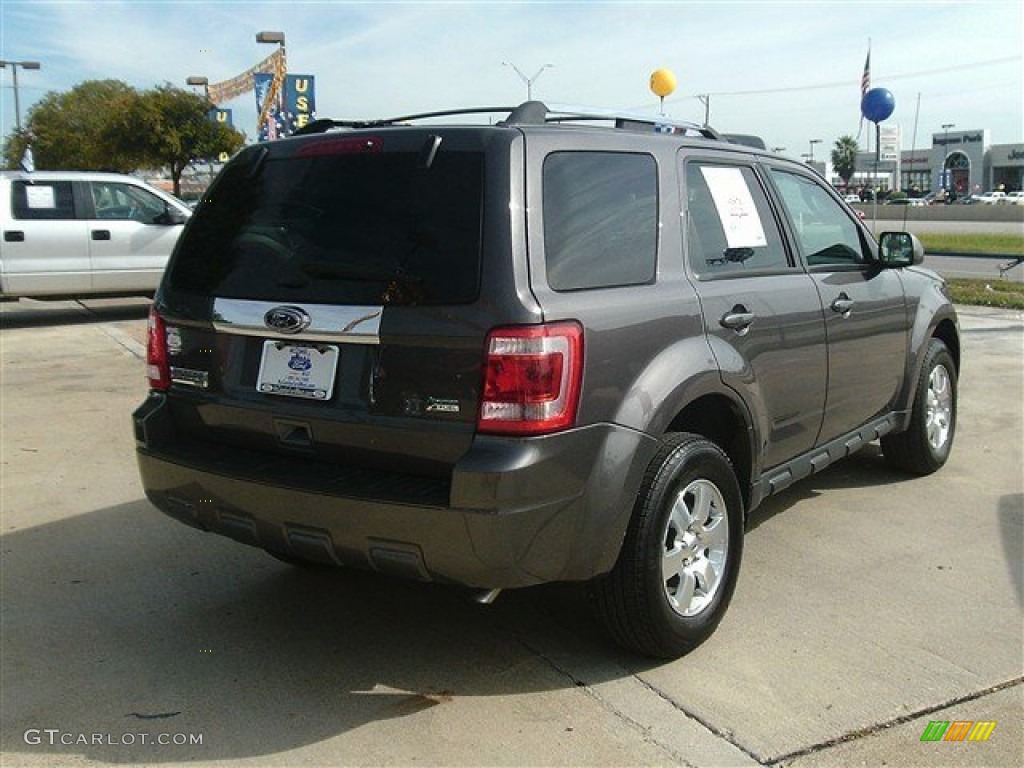 2012 Escape Limited V6 - Sterling Gray Metallic / Charcoal Black photo #4