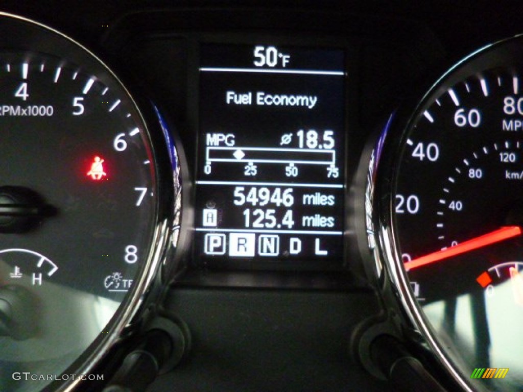 2011 Rogue SV AWD - Wicked Black / Gray photo #20