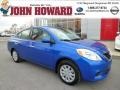 Metallic Blue 2014 Nissan Versa 1.6 SV Sedan