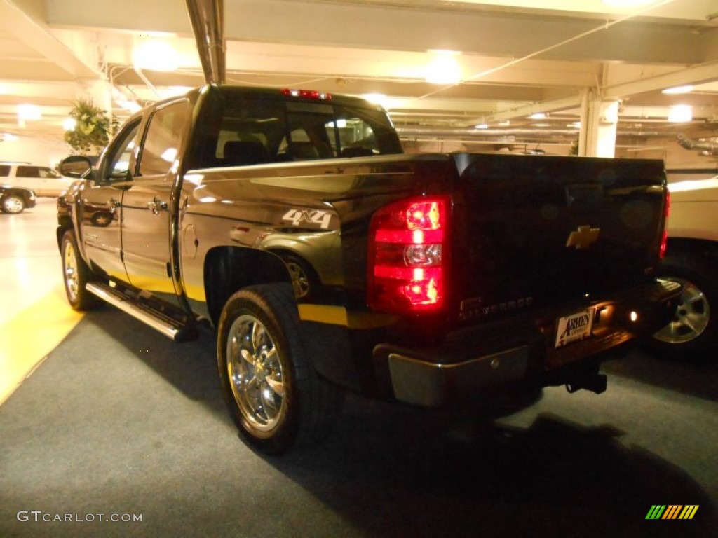 2013 Silverado 1500 LTZ Crew Cab 4x4 - Black / Ebony photo #7