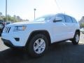 2014 Bright White Jeep Grand Cherokee Laredo  photo #3