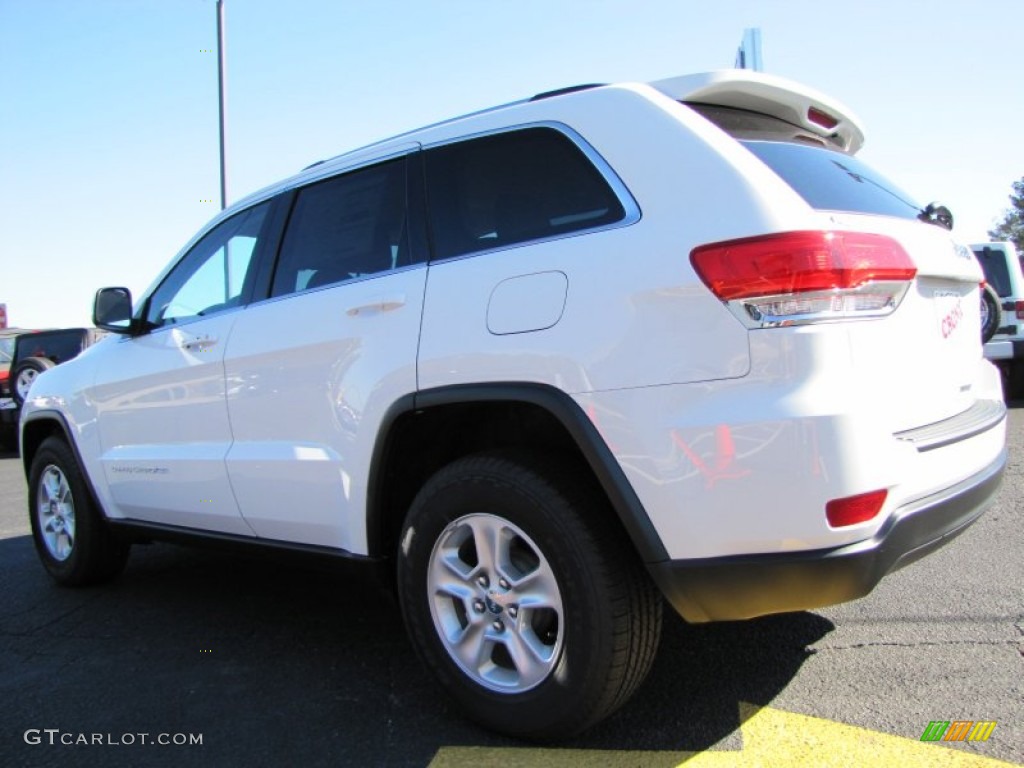 2014 Grand Cherokee Laredo - Bright White / New Zealand Black/Light Frost photo #5