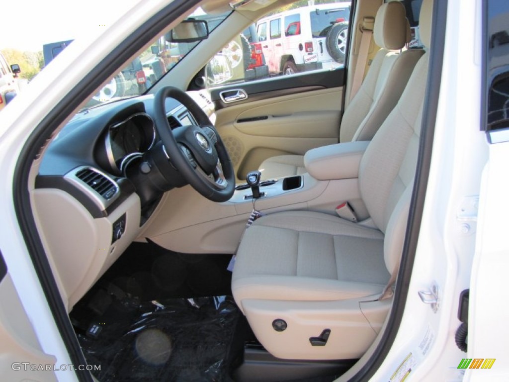 2014 Grand Cherokee Laredo - Bright White / New Zealand Black/Light Frost photo #10