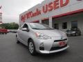 2012 Classic Silver Metallic Toyota Prius c Hybrid Two  photo #1