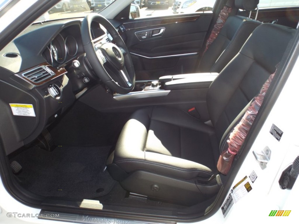 2014 E E250 BlueTEC Sedan - Diamond White Metallic / Black photo #7