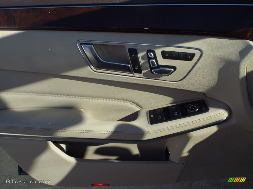 2014 E 350 Sport Sedan - Indigo Blue Metallic / Silk Beige/Espresso Brown photo #6