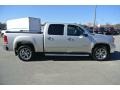 2010 Pure Silver Metallic GMC Sierra 1500 SLE Crew Cab  photo #6
