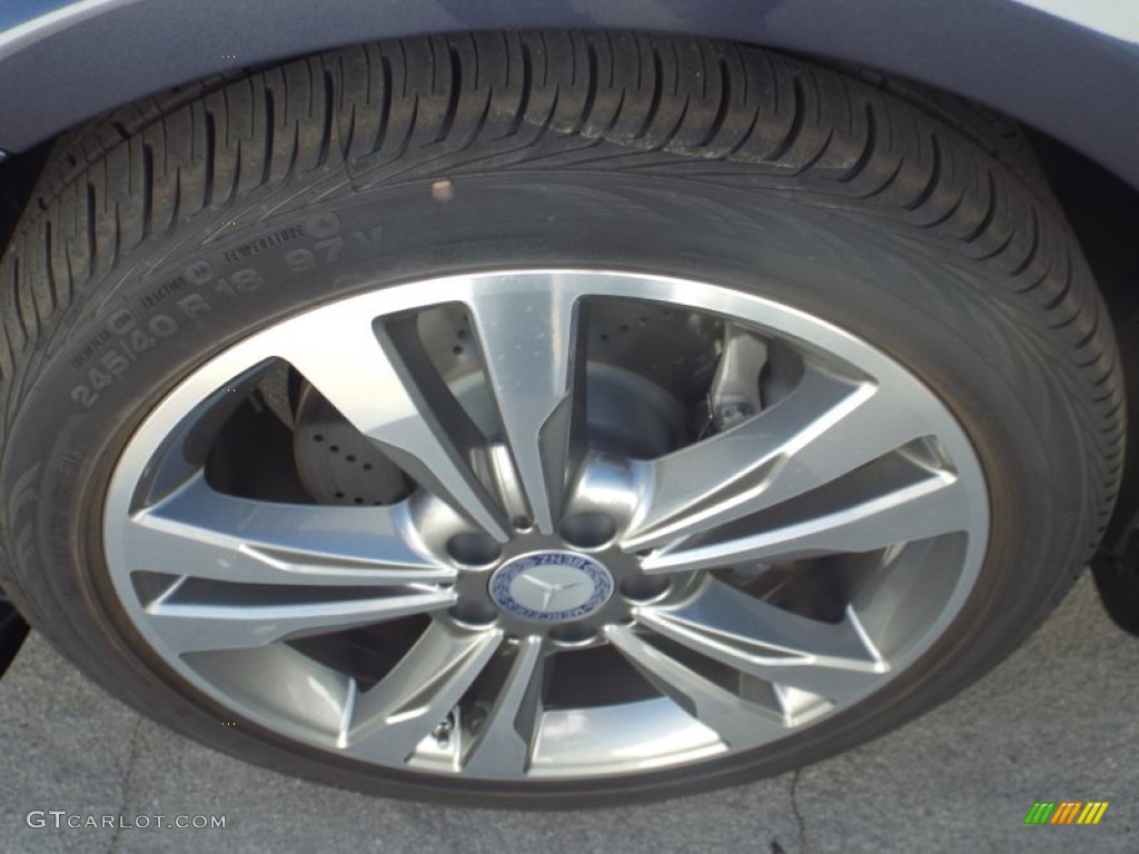 2014 E 350 Sport Sedan - Indigo Blue Metallic / Silk Beige/Espresso Brown photo #10
