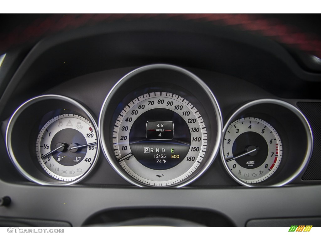 2014 Mercedes-Benz C 350 Sport Gauges Photo #87866989