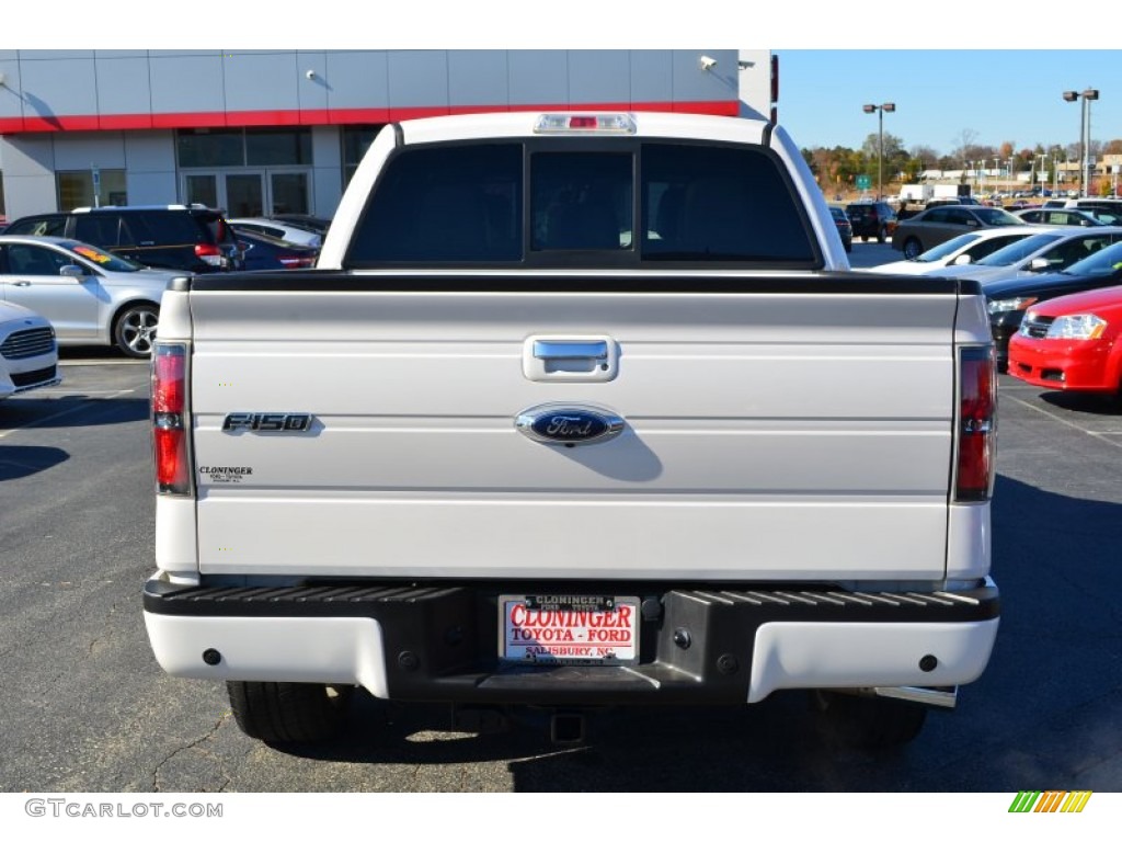 2011 F150 Limited SuperCrew - White Platinum Metallic Tri-Coat / Steel Gray/Black photo #5