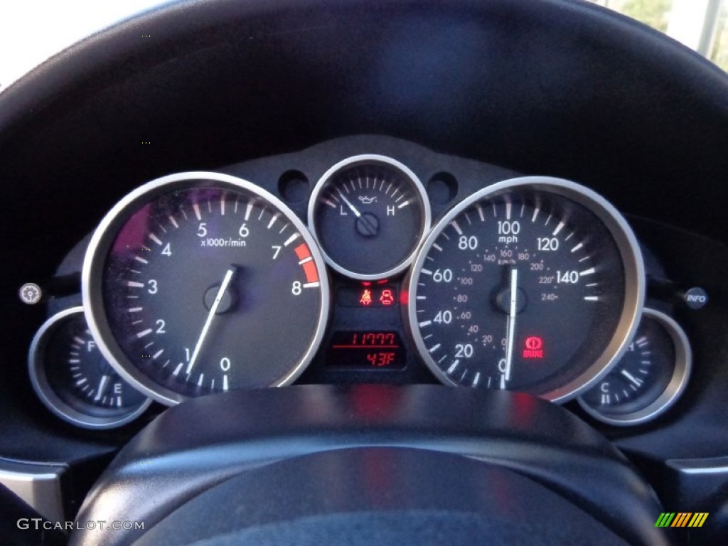 2012 Mazda MX-5 Miata Grand Touring Roadster Gauges Photos